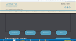 Desktop Screenshot of johnmonroedentistry.com